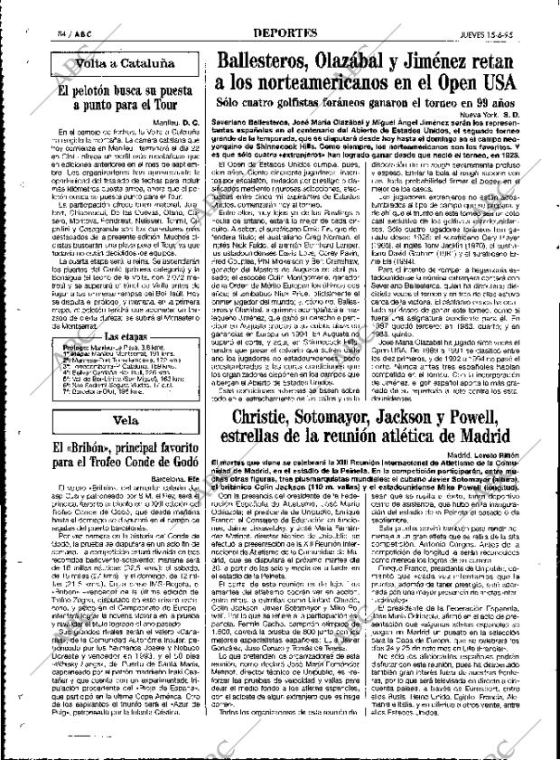 ABC MADRID 15-06-1995 página 84