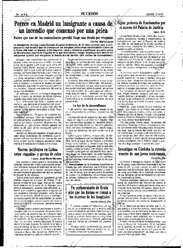 ABC MADRID 15-06-1995 página 86