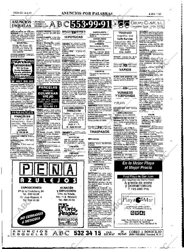 ABC MADRID 16-06-1995 página 133