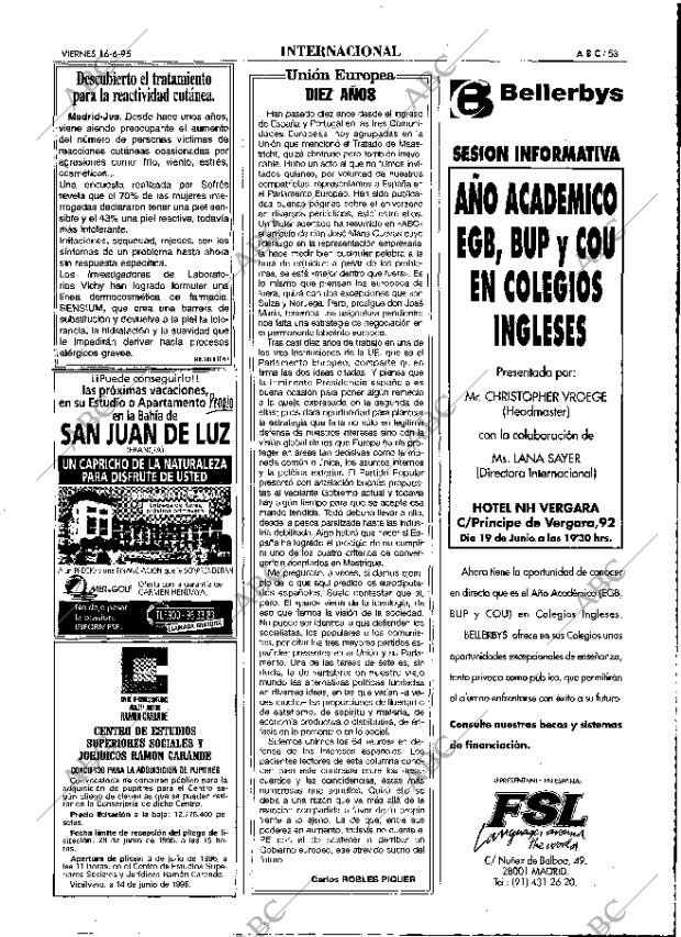 ABC MADRID 16-06-1995 página 53