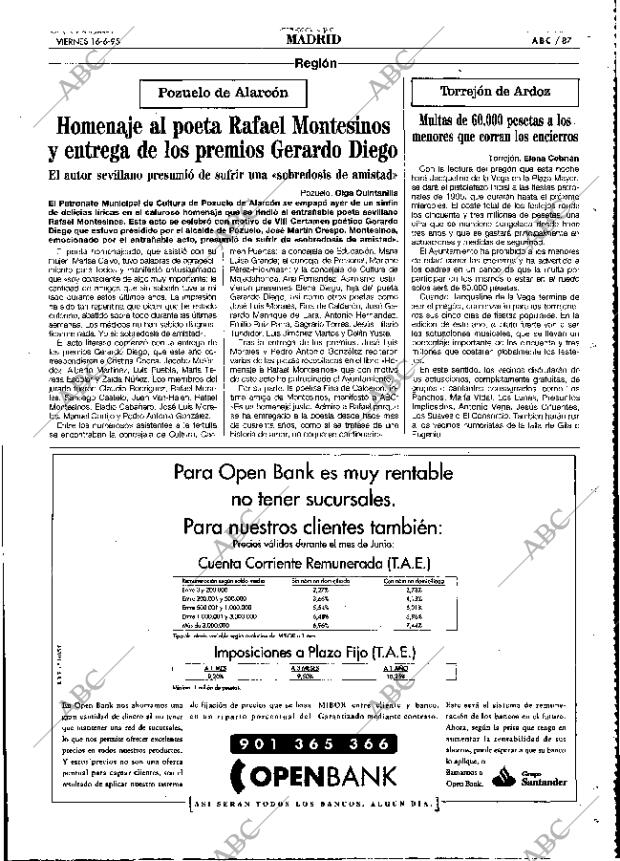 ABC MADRID 16-06-1995 página 87