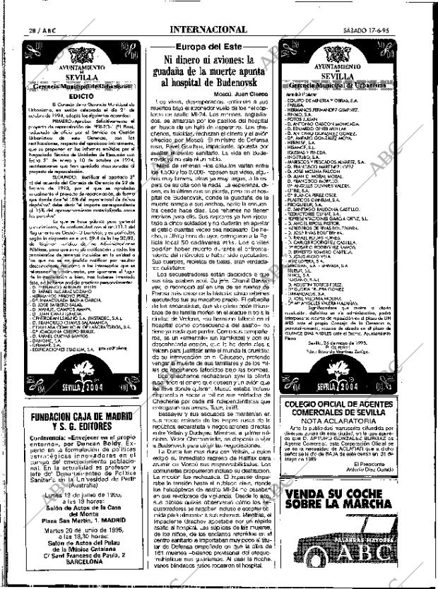 ABC SEVILLA 17-06-1995 página 28