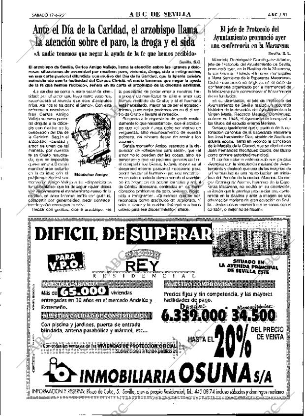 ABC SEVILLA 17-06-1995 página 51