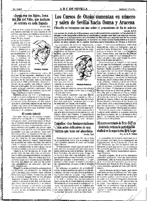 ABC SEVILLA 17-06-1995 página 54