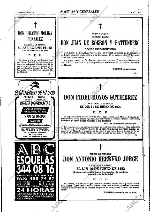 ABC MADRID 18-06-1995 página 111