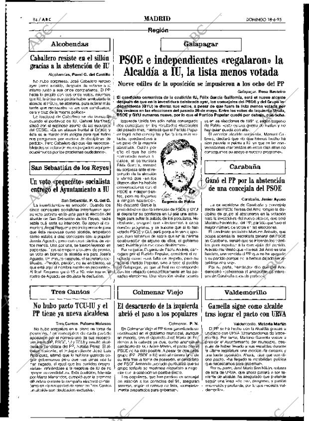 ABC MADRID 18-06-1995 página 84