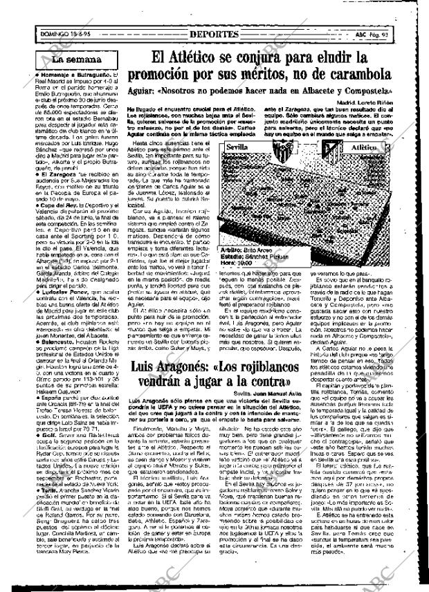 ABC MADRID 18-06-1995 página 93