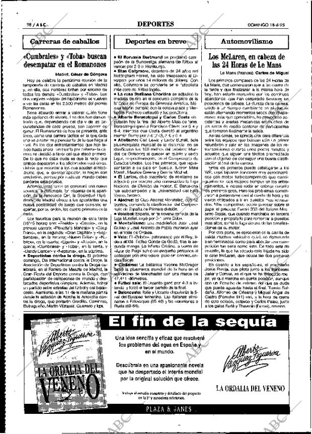 ABC MADRID 18-06-1995 página 98