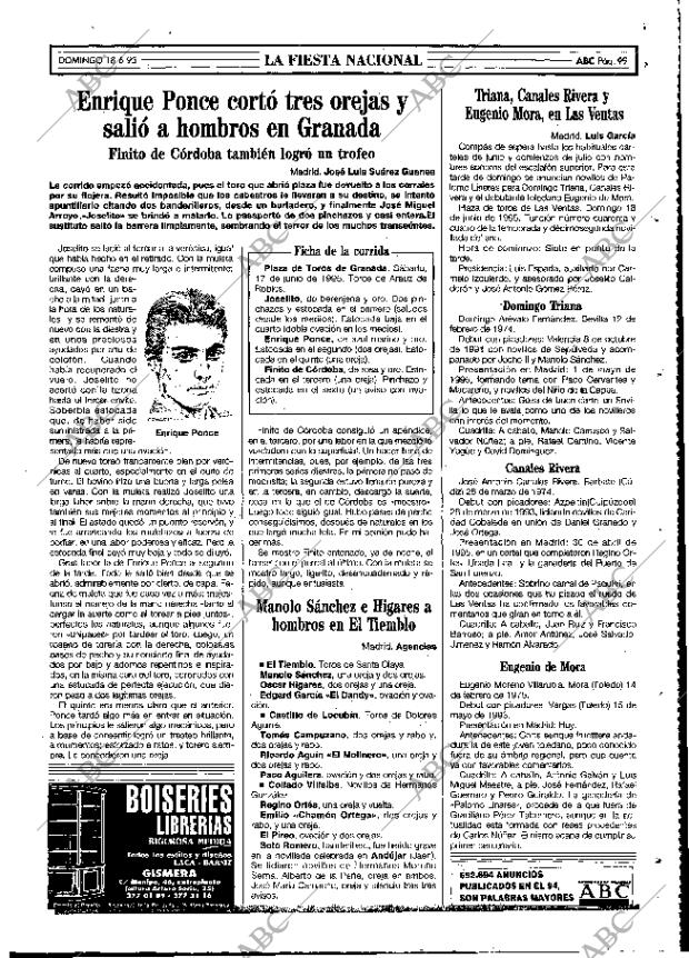ABC MADRID 18-06-1995 página 99
