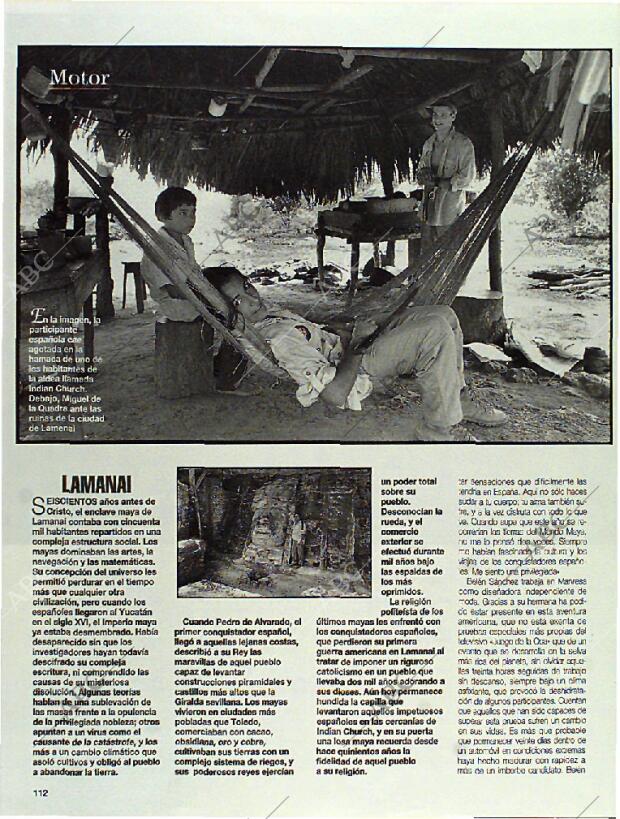 BLANCO Y NEGRO MADRID 18-06-1995 página 112