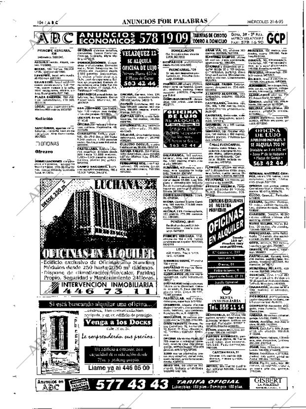 ABC MADRID 21-06-1995 página 104