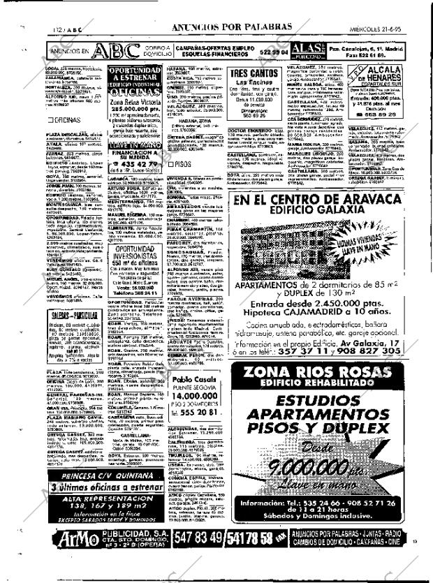 ABC MADRID 21-06-1995 página 112