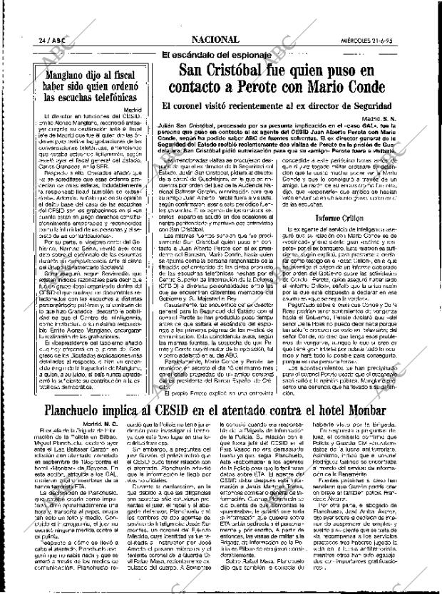 ABC MADRID 21-06-1995 página 24