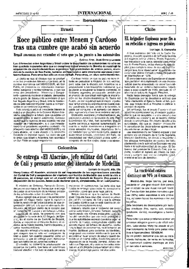 ABC MADRID 21-06-1995 página 41