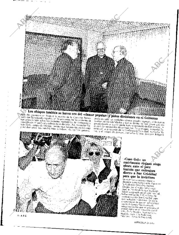 ABC MADRID 21-06-1995 página 6