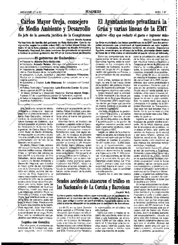 ABC MADRID 21-06-1995 página 67