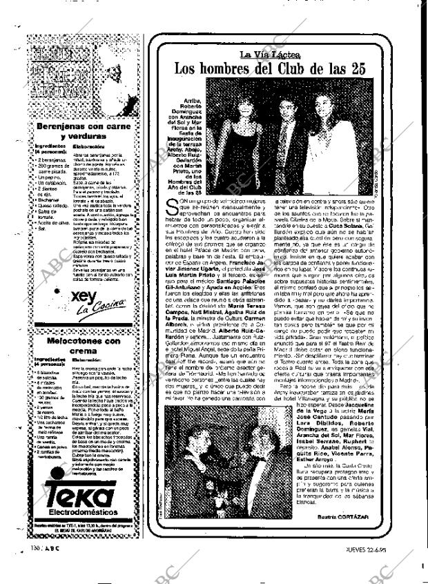 ABC MADRID 22-06-1995 página 130