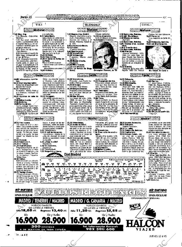 ABC MADRID 22-06-1995 página 134