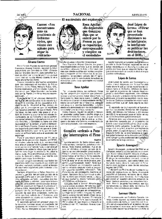 ABC MADRID 22-06-1995 página 24