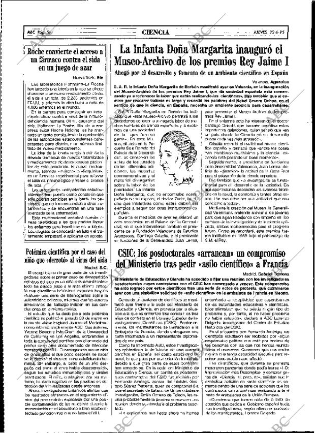 ABC MADRID 22-06-1995 página 58