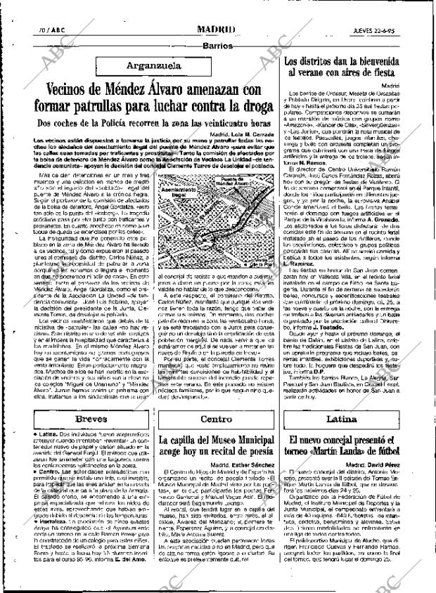 ABC MADRID 22-06-1995 página 70