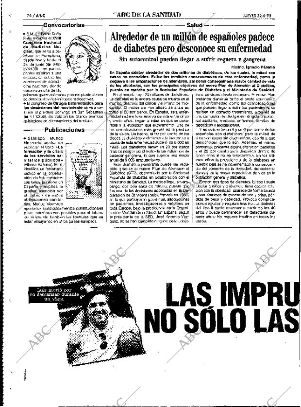 ABC MADRID 22-06-1995 página 76