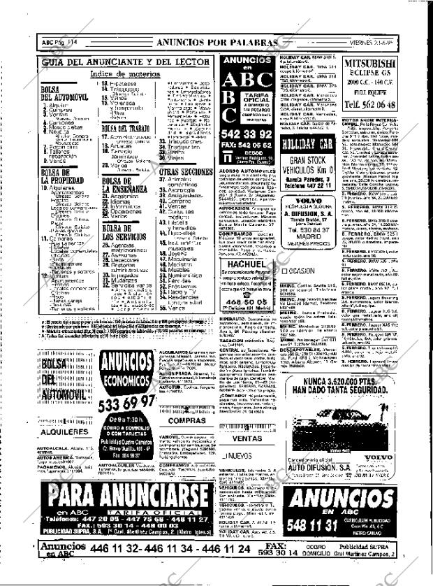 ABC MADRID 23-06-1995 página 114