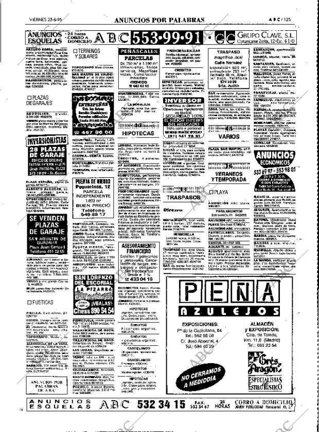 ABC MADRID 23-06-1995 página 125