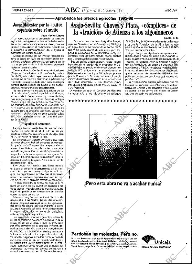 ABC SEVILLA 23-06-1995 página 69