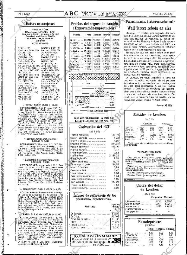 ABC SEVILLA 23-06-1995 página 74