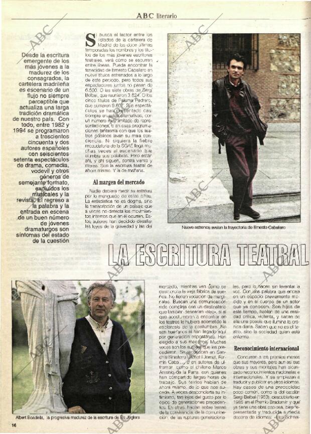 CULTURAL MADRID 23-06-1995 página 16