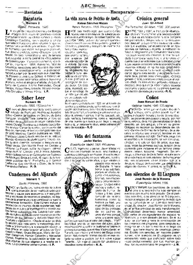 CULTURAL MADRID 23-06-1995 página 21