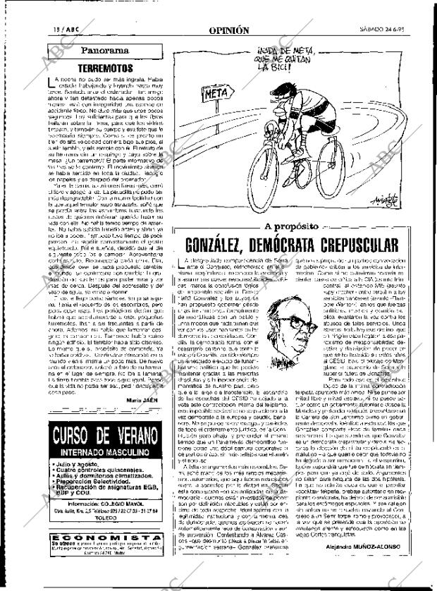 ABC MADRID 24-06-1995 página 18