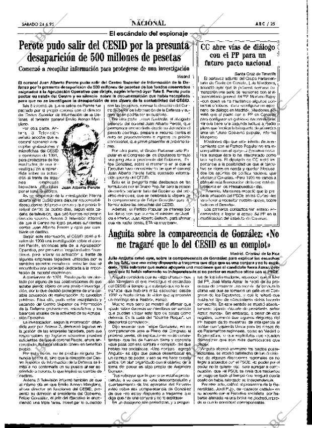 ABC MADRID 24-06-1995 página 25