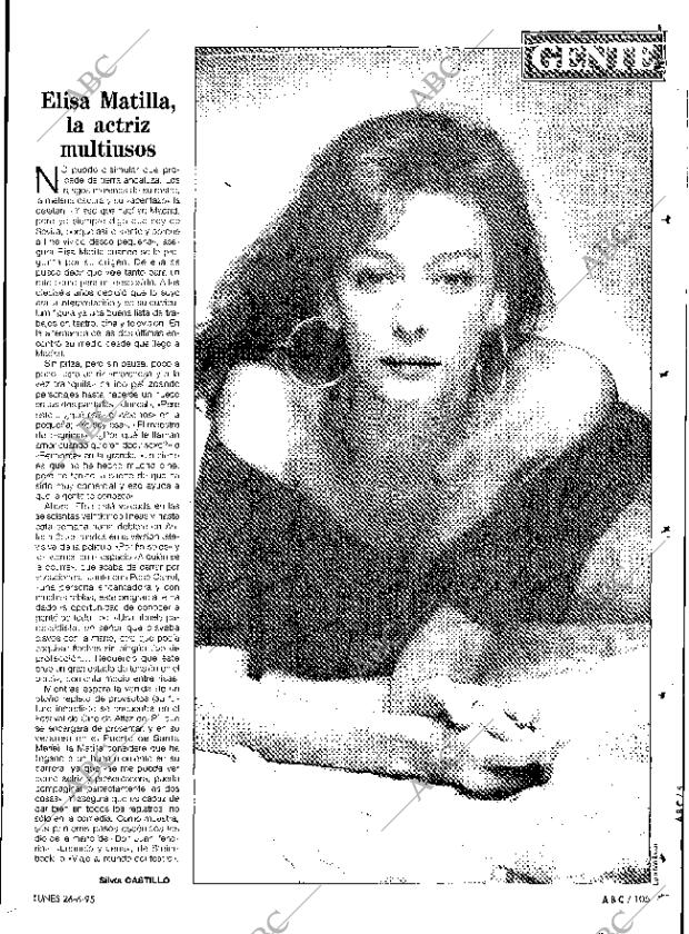 ABC SEVILLA 26-06-1995 página 105