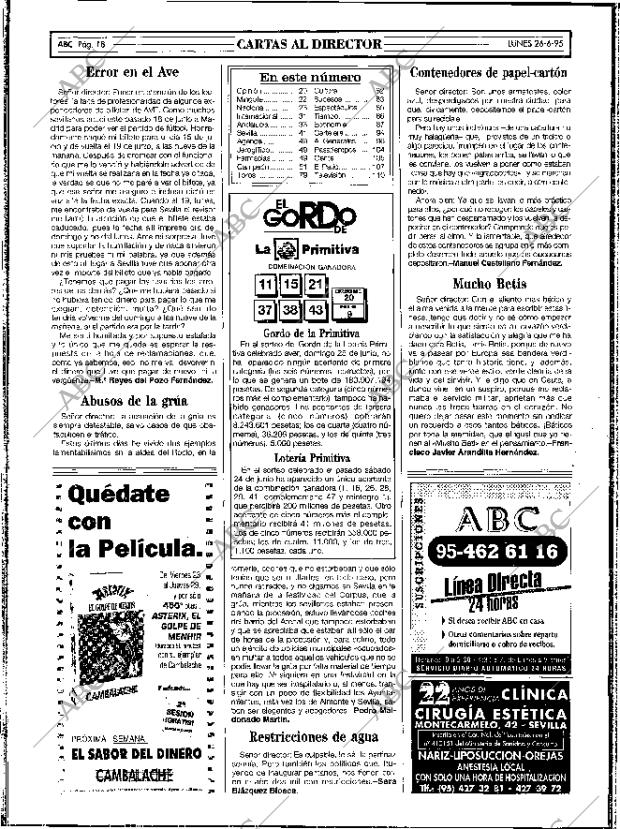 ABC SEVILLA 26-06-1995 página 18