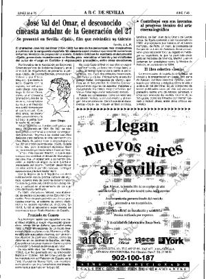 ABC SEVILLA 26-06-1995 página 45