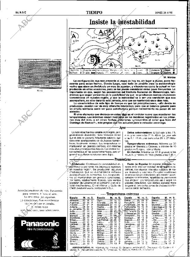 ABC SEVILLA 26-06-1995 página 86