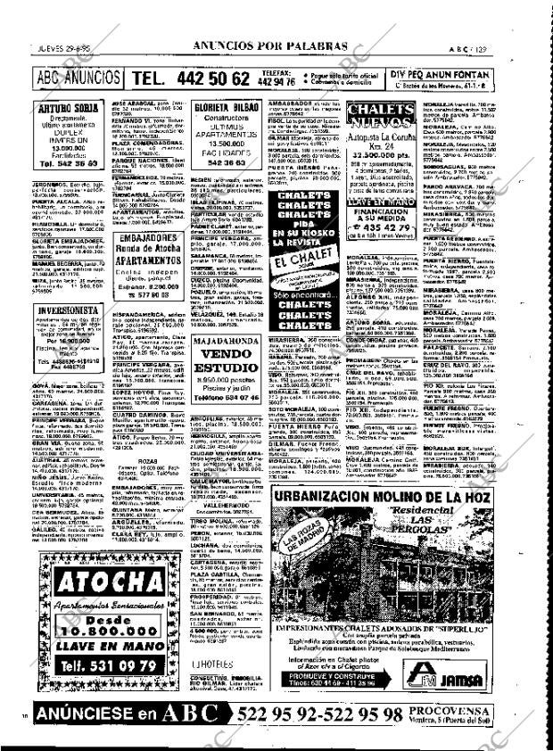 ABC MADRID 29-06-1995 página 129