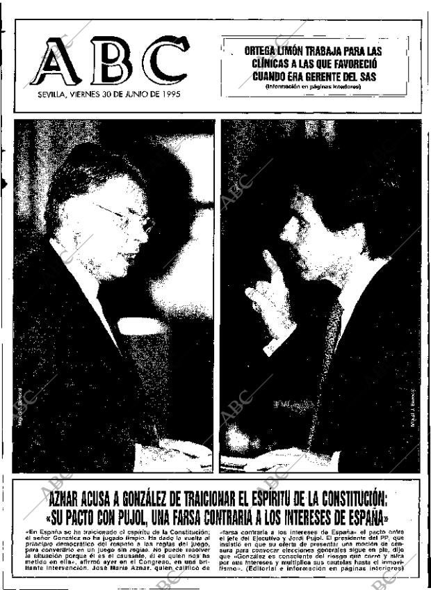 ABC SEVILLA 30-06-1995 página 1