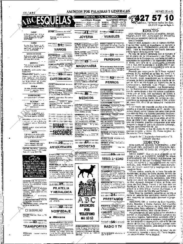 ABC SEVILLA 30-06-1995 página 100