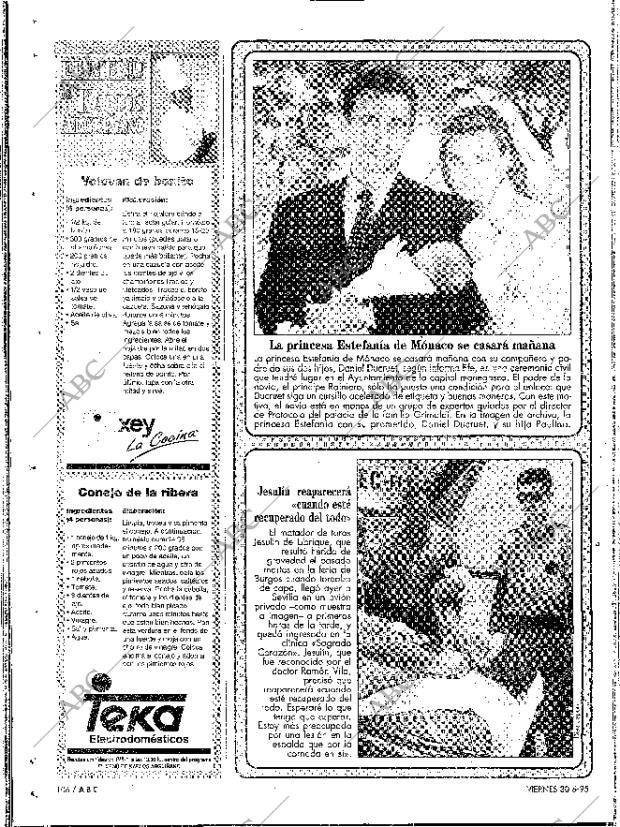 ABC SEVILLA 30-06-1995 página 106