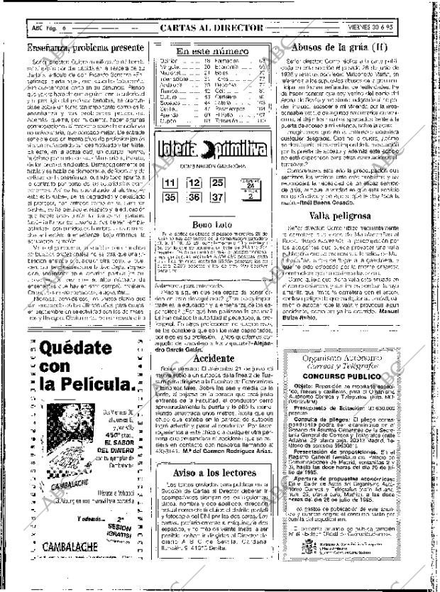 ABC SEVILLA 30-06-1995 página 16