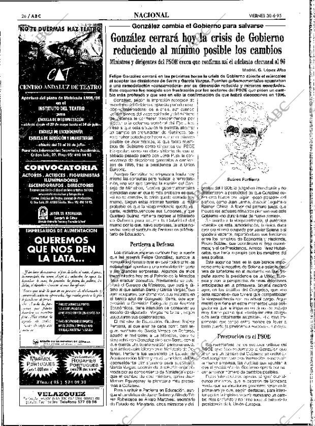 ABC SEVILLA 30-06-1995 página 26