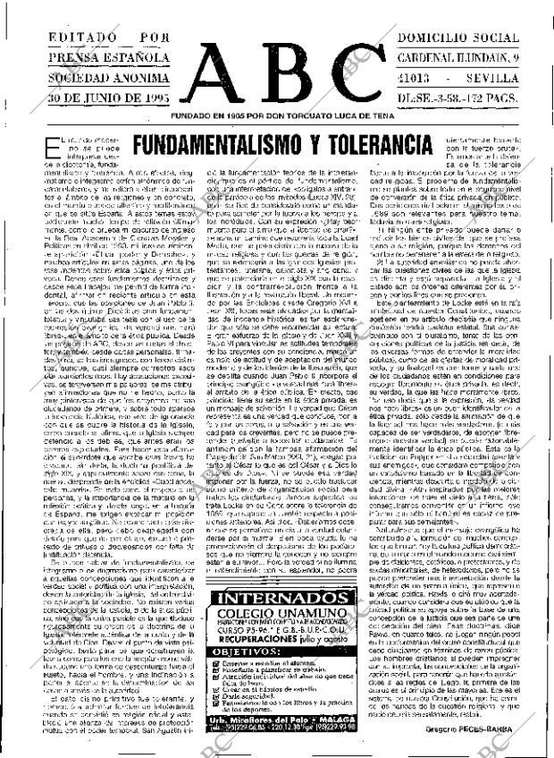 ABC SEVILLA 30-06-1995 página 3