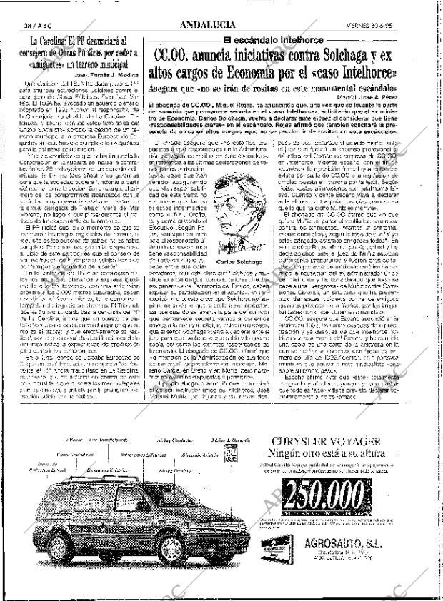 ABC SEVILLA 30-06-1995 página 38