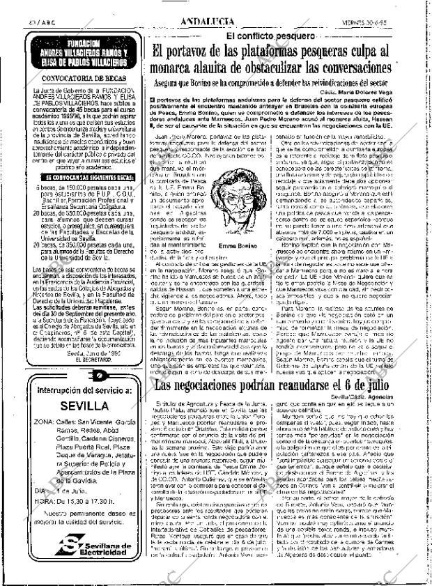 ABC SEVILLA 30-06-1995 página 40