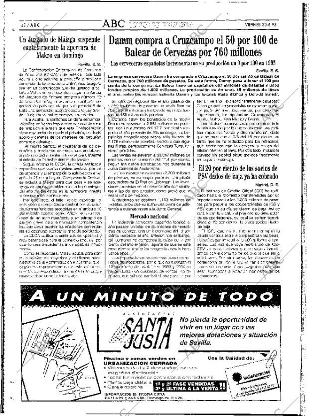 ABC SEVILLA 30-06-1995 página 68