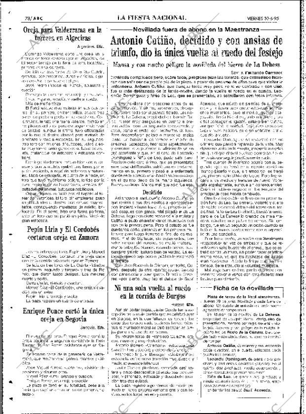 ABC SEVILLA 30-06-1995 página 78