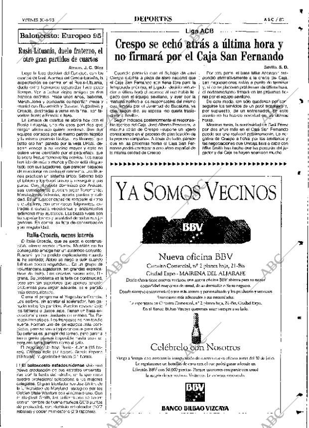 ABC SEVILLA 30-06-1995 página 83